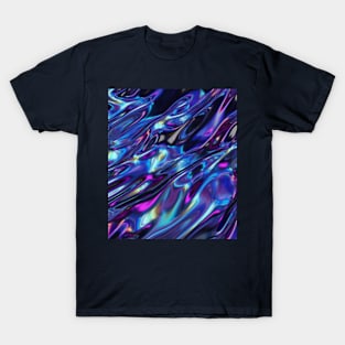 Iridescent - holographic Colorful Rainbow T-Shirt